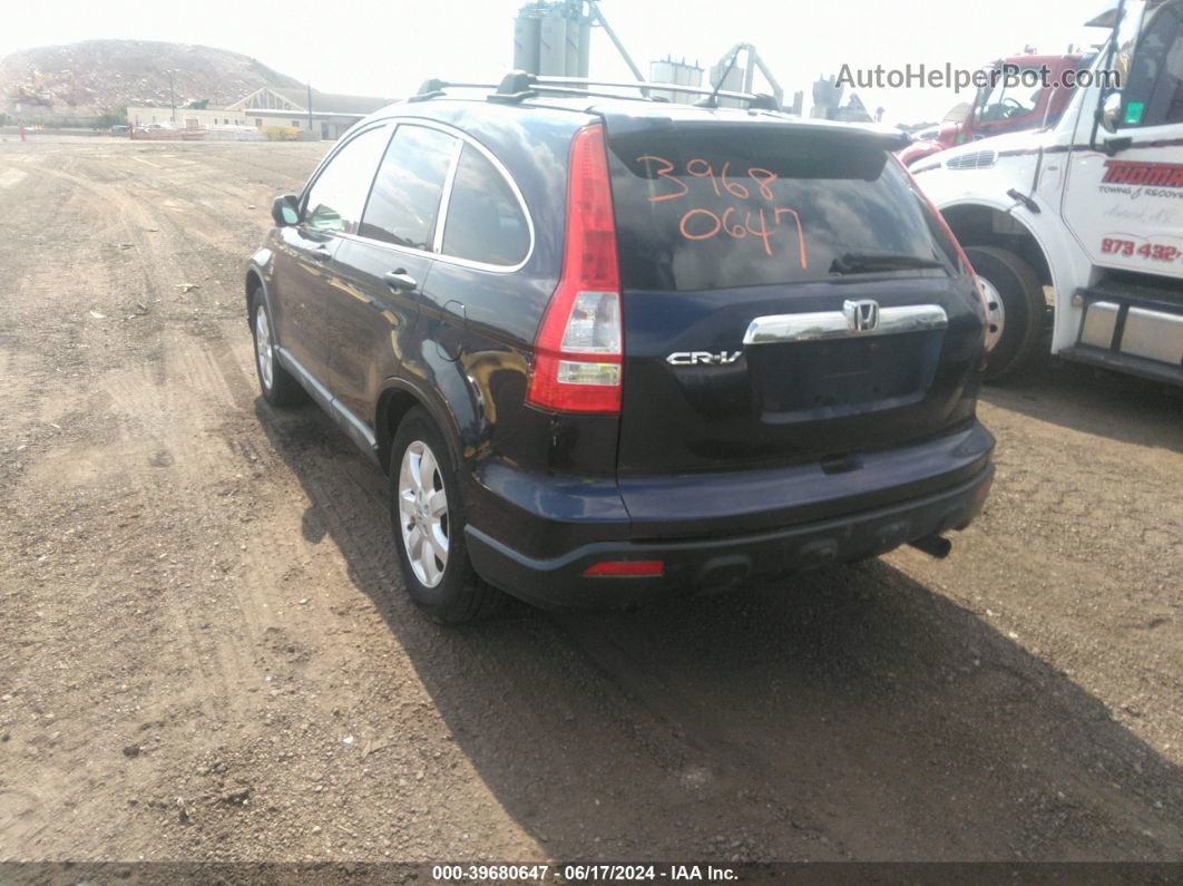 2009 Honda Cr-v Ex Blue vin: 5J6RE48589L009566