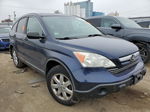 2009 Honda Cr-v Ex Синий vin: 5J6RE48589L021782