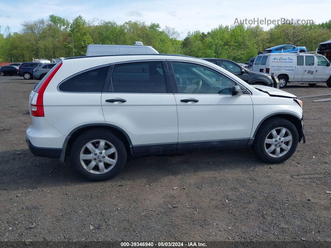 2009 Honda Cr-v Ex White vin: 5J6RE48589L068696