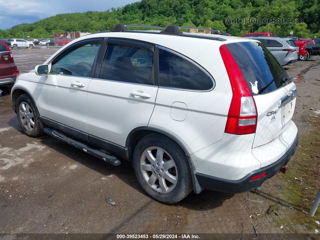 2009 Honda Cr-v Ex-l White vin: 5J6RE48709L000135