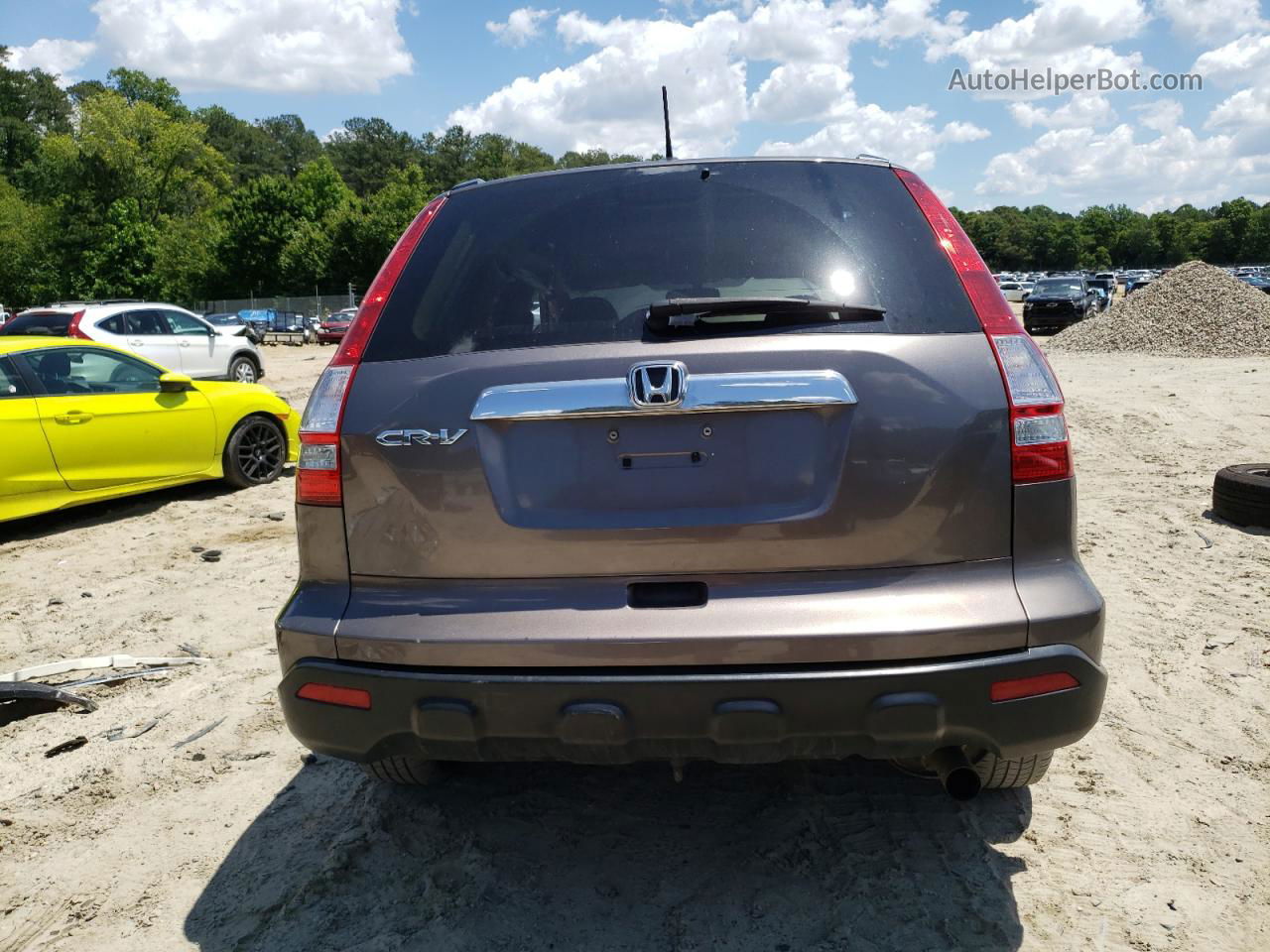 2009 Honda Cr-v Exl Gray vin: 5J6RE48709L015184