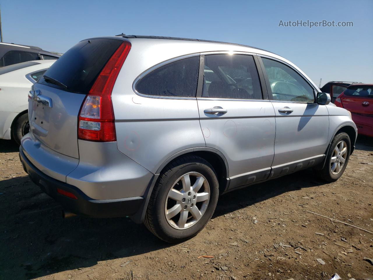 2009 Honda Cr-v Exl Silver vin: 5J6RE48709L021681