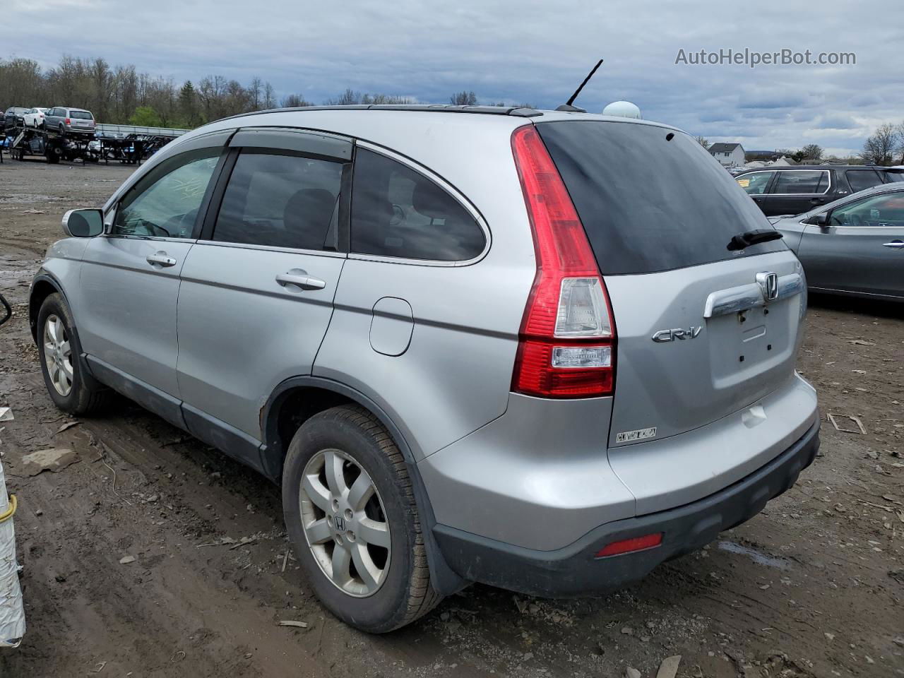 2009 Honda Cr-v Exl Серебряный vin: 5J6RE48709L059945