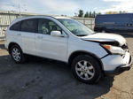 2009 Honda Cr-v Exl White vin: 5J6RE48709L070475