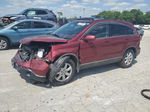 2009 Honda Cr-v Exl Бордовый vin: 5J6RE48719L016814