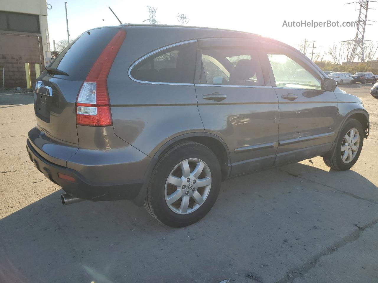 2009 Honda Cr-v Exl Серый vin: 5J6RE48719L057847