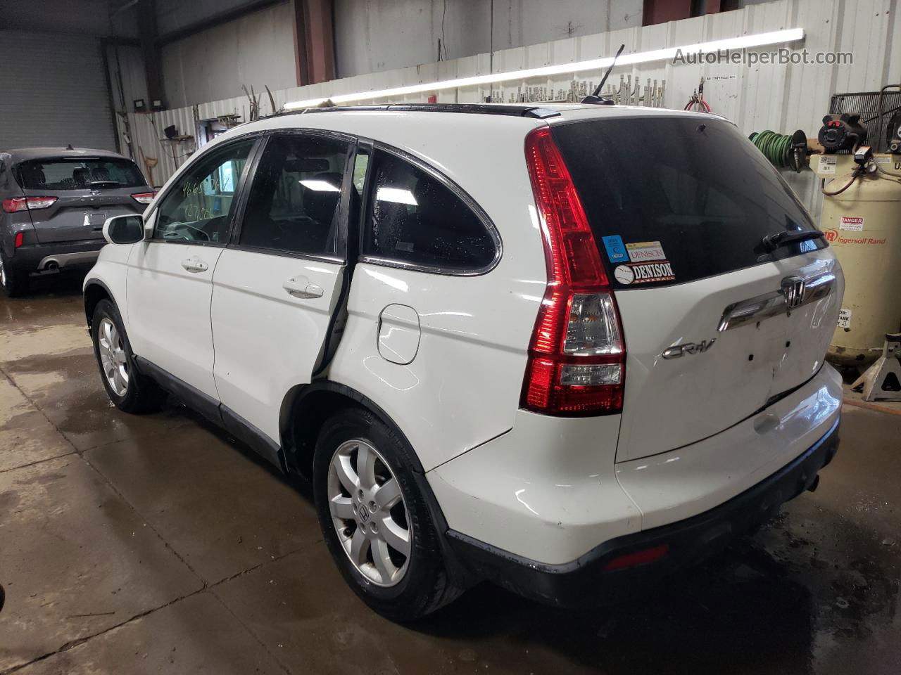 2009 Honda Cr-v Exl White vin: 5J6RE48719L061882