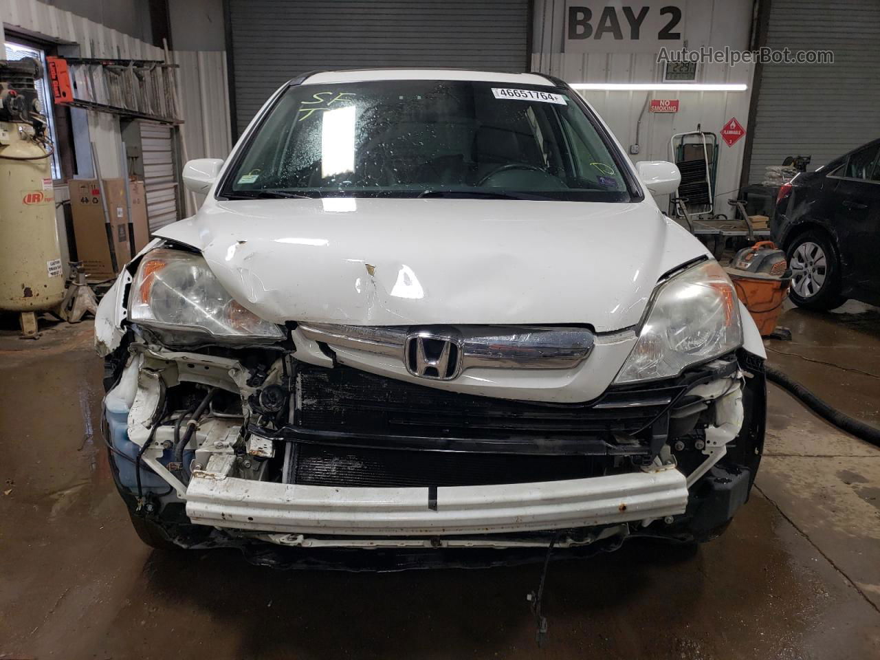 2009 Honda Cr-v Exl White vin: 5J6RE48719L061882