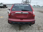 2009 Honda Cr-v Exl Red vin: 5J6RE48729L027417