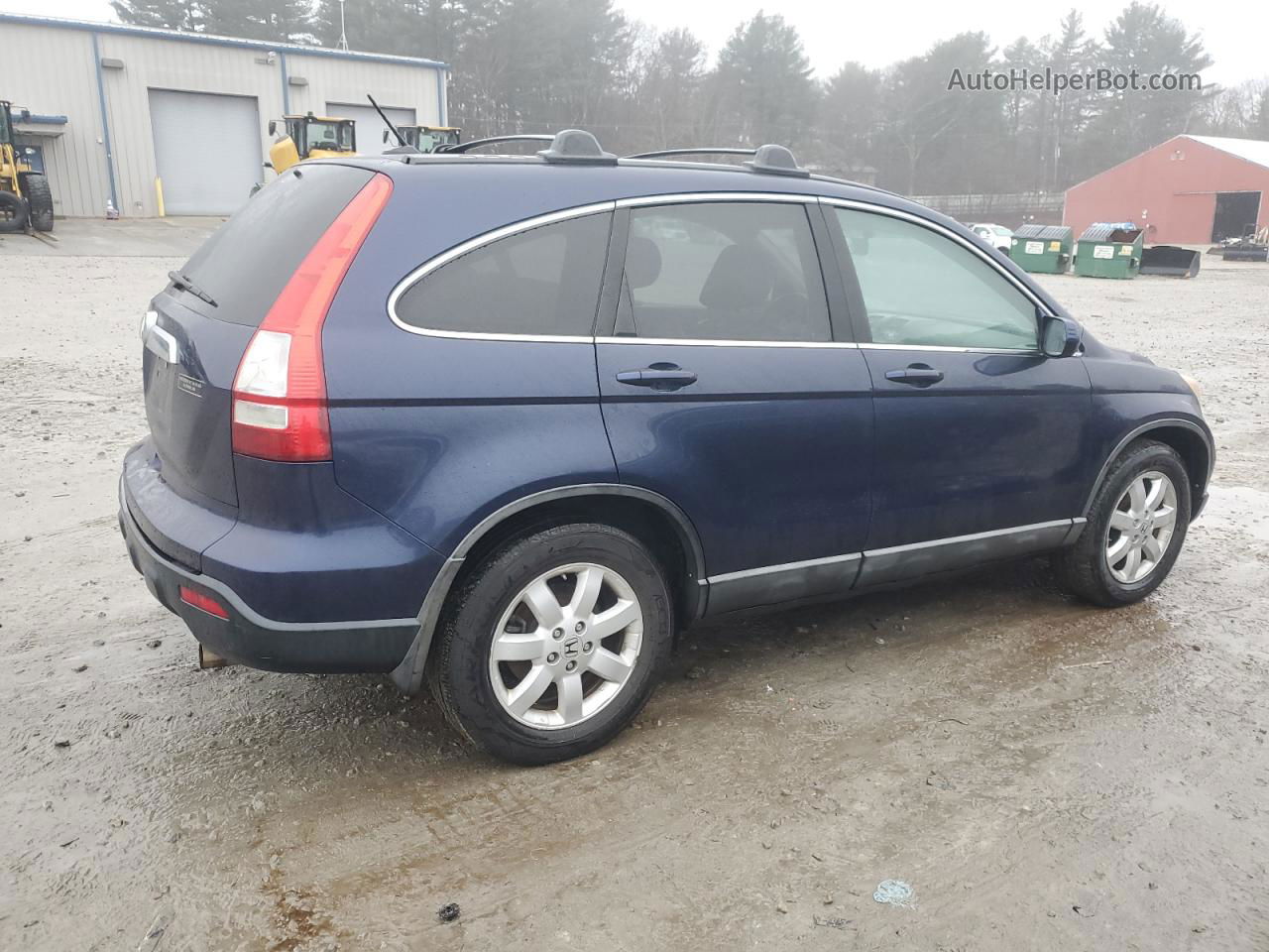 2009 Honda Cr-v Exl Blue vin: 5J6RE48729L068937