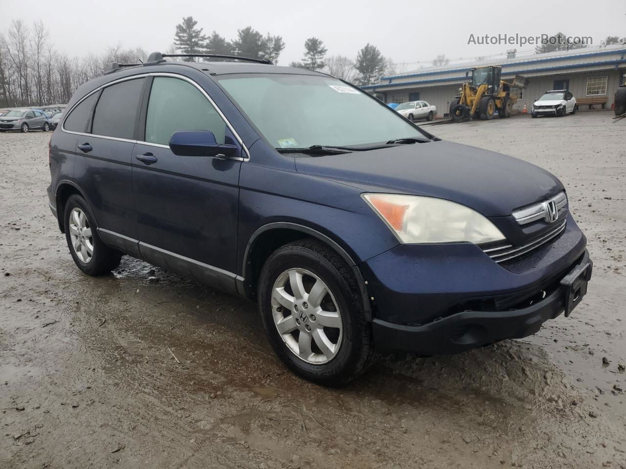 2009 Honda Cr-v Exl Blue vin: 5J6RE48729L068937