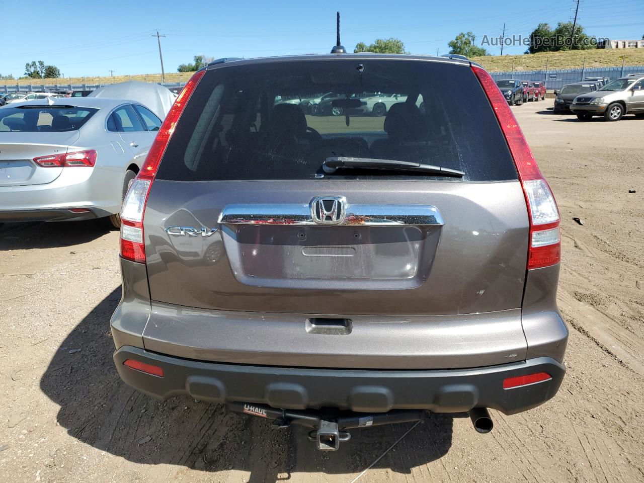 2009 Honda Cr-v Exl Gray vin: 5J6RE48739L013963