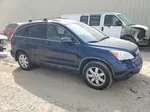 2009 Honda Cr-v Exl Blue vin: 5J6RE48739L016698