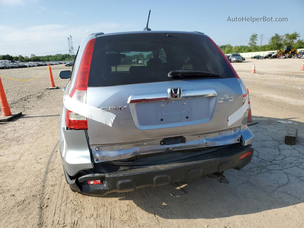 2009 Honda Cr-v Exl Blue vin: 5J6RE48739L040077