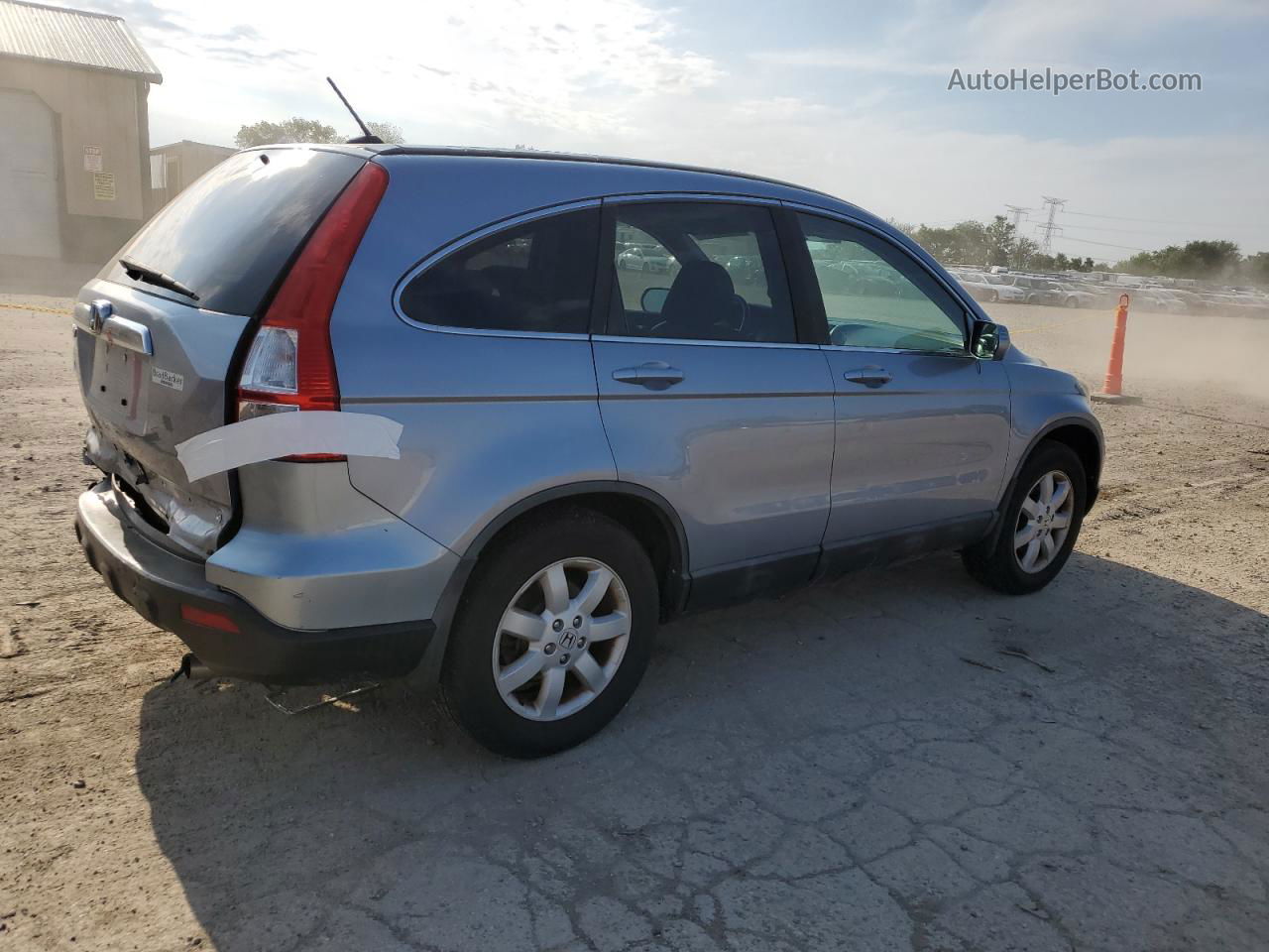 2009 Honda Cr-v Exl Blue vin: 5J6RE48739L040077