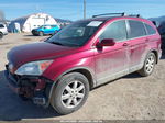 2007 Honda Cr-v Ex-l Red vin: 5J6RE48747L011152