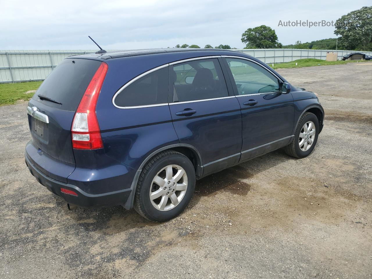 2009 Honda Cr-v Exl Синий vin: 5J6RE48749L032778