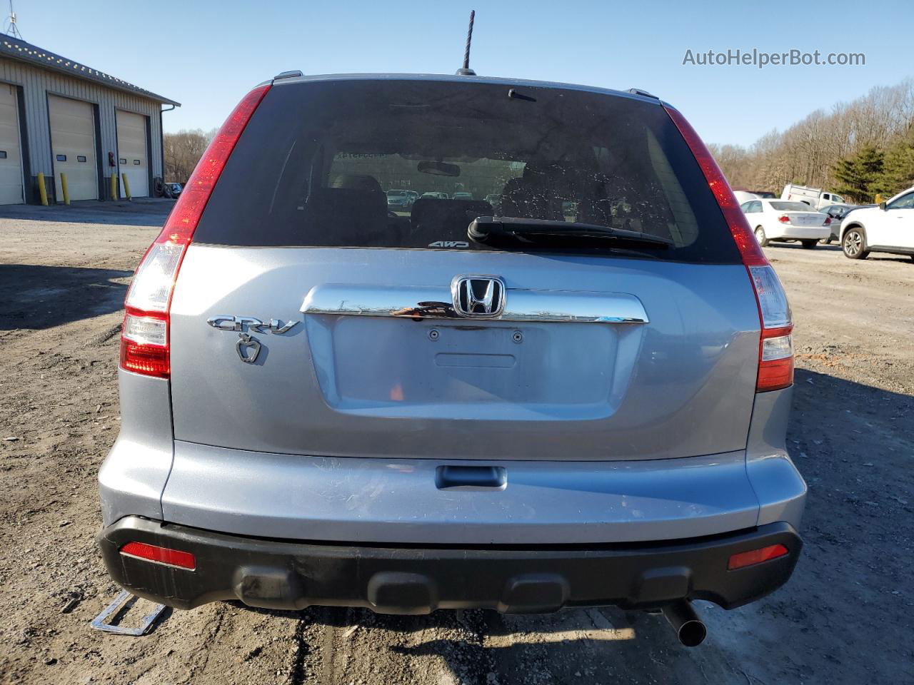 2009 Honda Cr-v Exl Синий vin: 5J6RE48759L000065