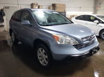 2009 Honda Cr-v Exl Blue vin: 5J6RE48759L057060