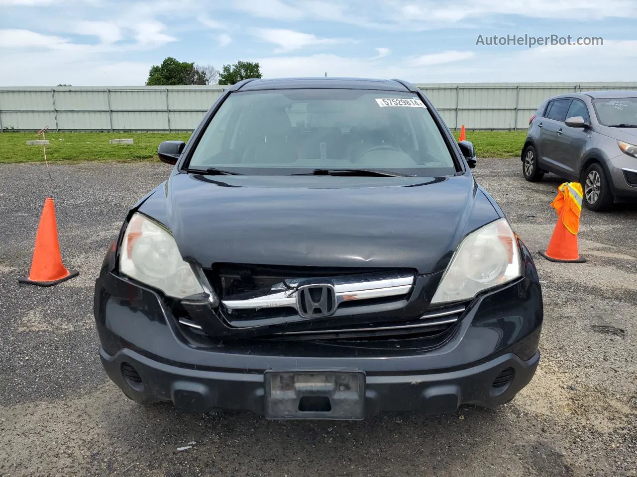 2009 Honda Cr-v Exl Black vin: 5J6RE48759L062159