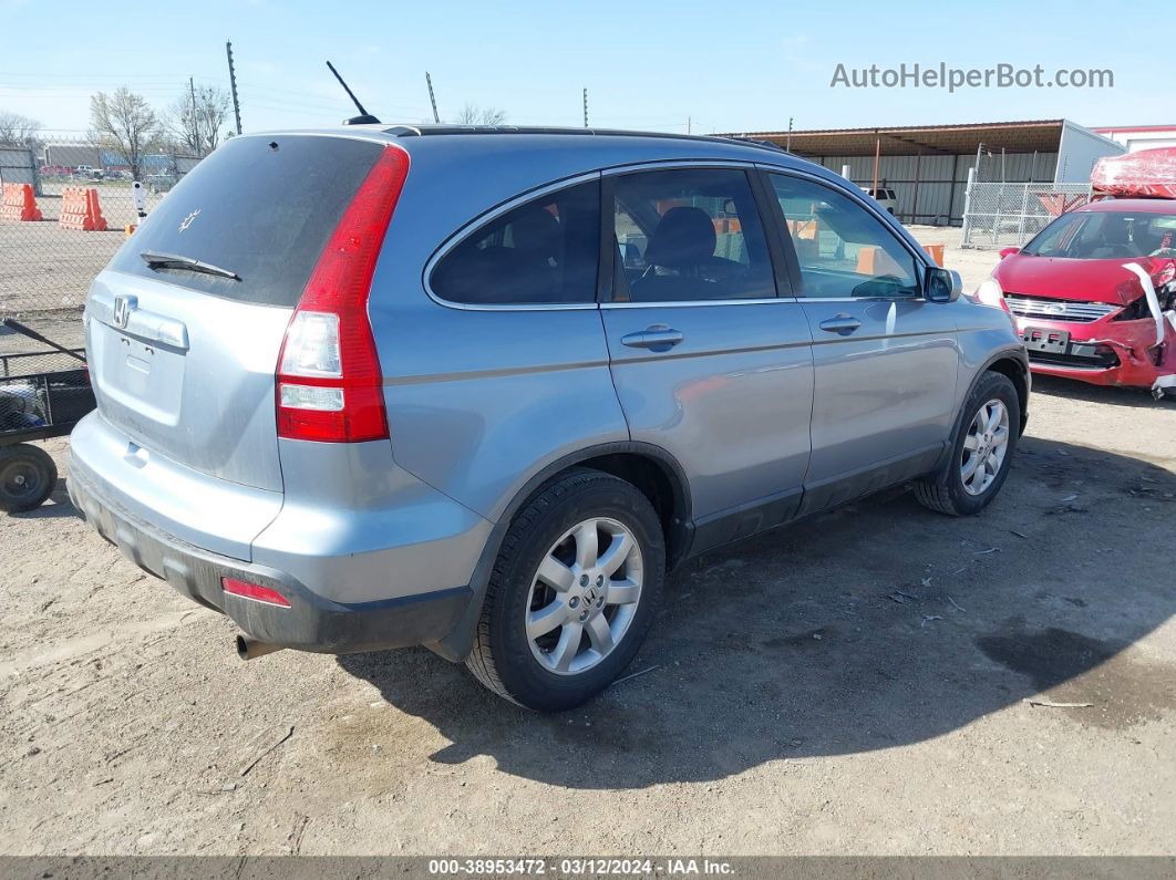 2009 Honda Cr-v Ex-l Blue vin: 5J6RE48759L067782