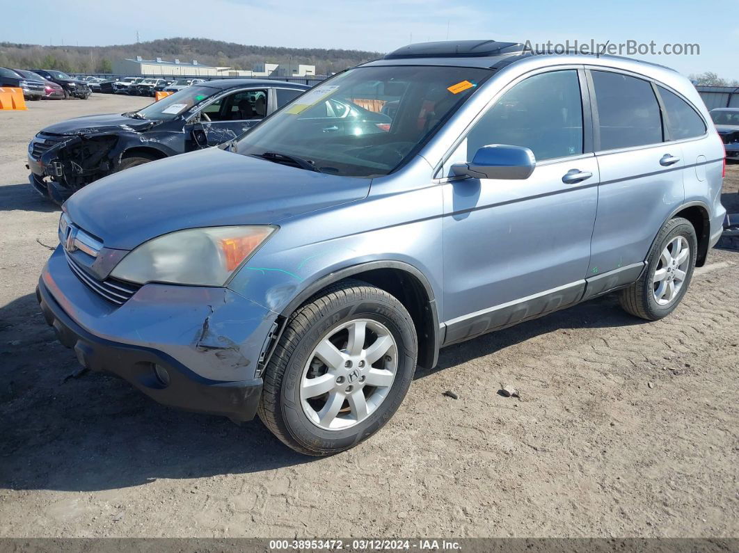 2009 Honda Cr-v Ex-l Синий vin: 5J6RE48759L067782