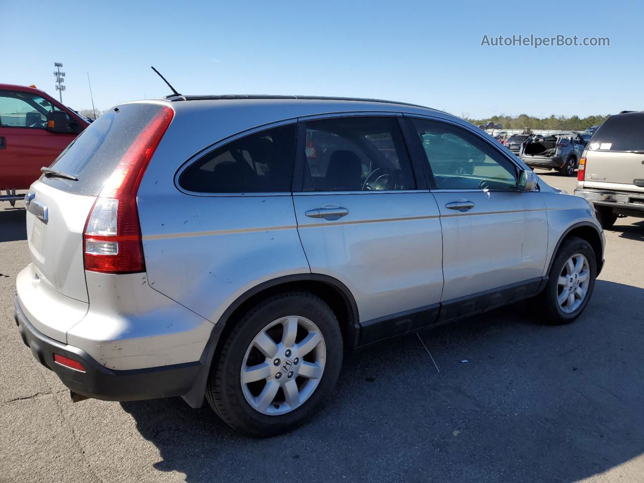 2009 Honda Cr-v Exl Silver vin: 5J6RE48769L041210