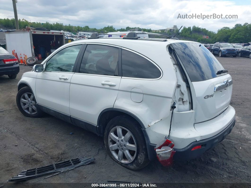 2009 Honda Cr-v Ex-l White vin: 5J6RE48769L054720