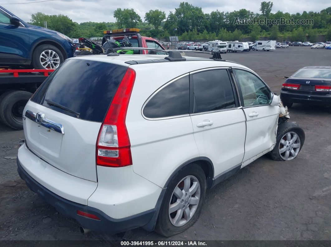 2009 Honda Cr-v Ex-l White vin: 5J6RE48769L054720