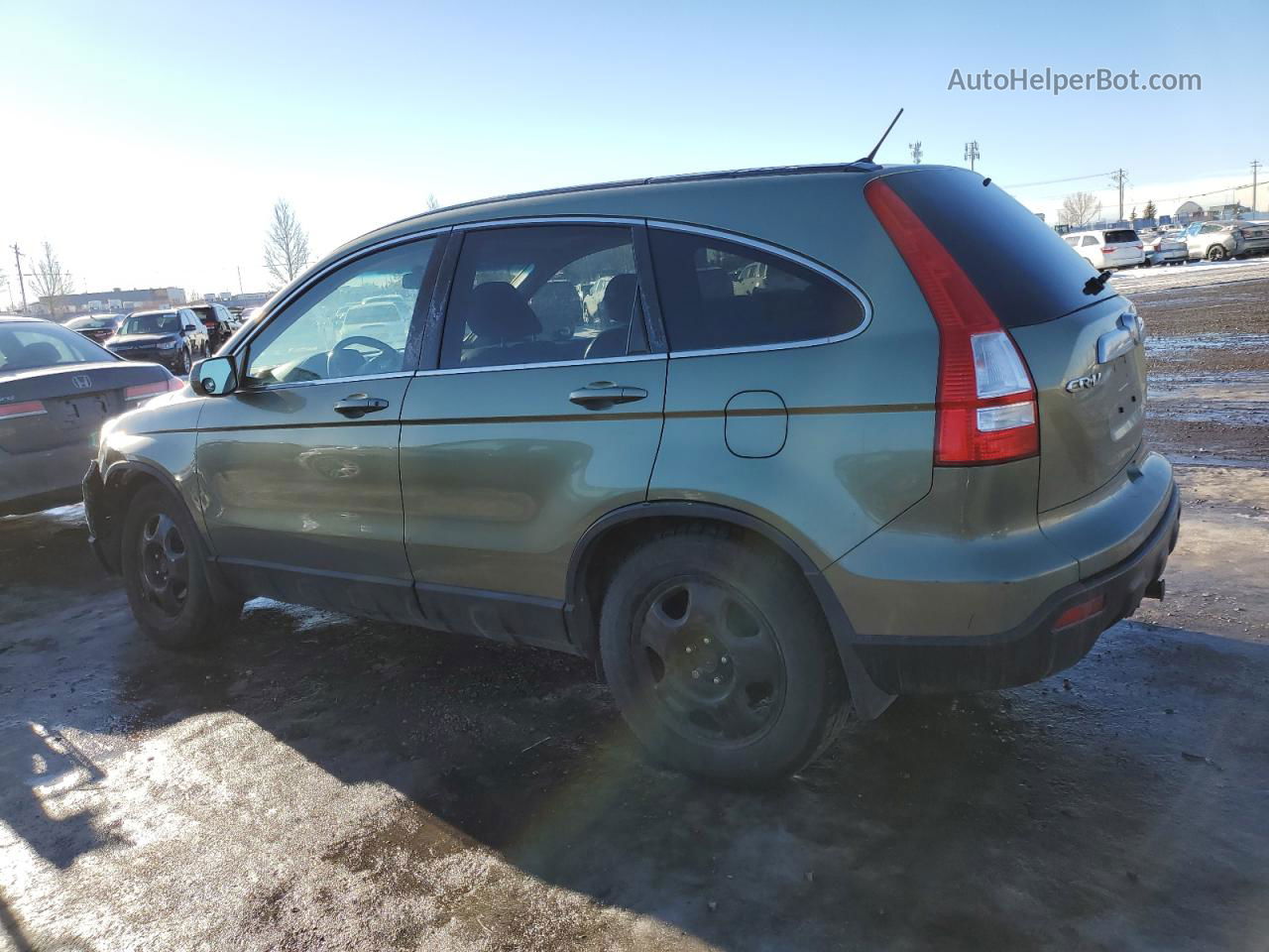 2009 Honda Cr-v Exl Green vin: 5J6RE48779L801743