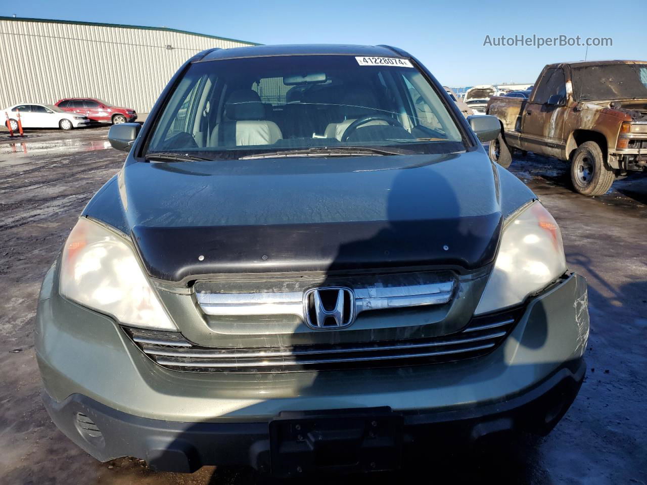 2009 Honda Cr-v Exl Green vin: 5J6RE48779L801743