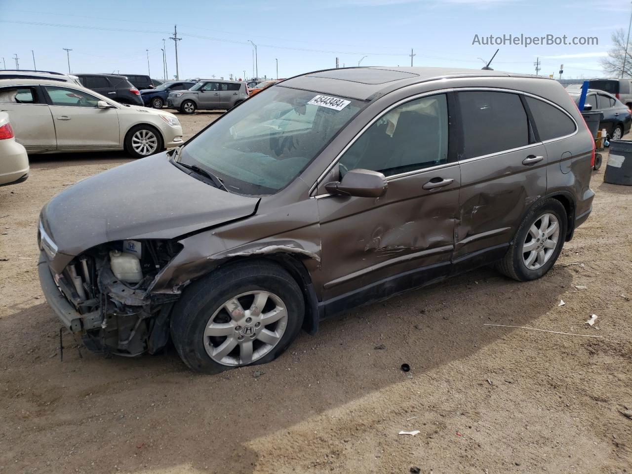 2009 Honda Cr-v Exl Gray vin: 5J6RE48789L027129