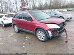 2009 Honda Cr-v Ex-l Maroon vin: 5J6RE48799L001736