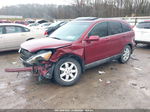 2009 Honda Cr-v Ex-l Maroon vin: 5J6RE48799L001736