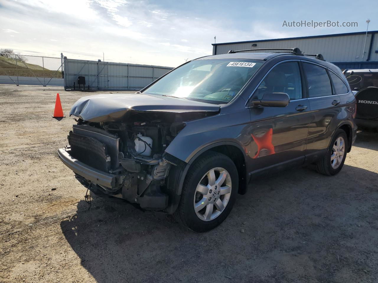 2009 Honda Cr-v Exl Brown vin: 5J6RE48799L061175