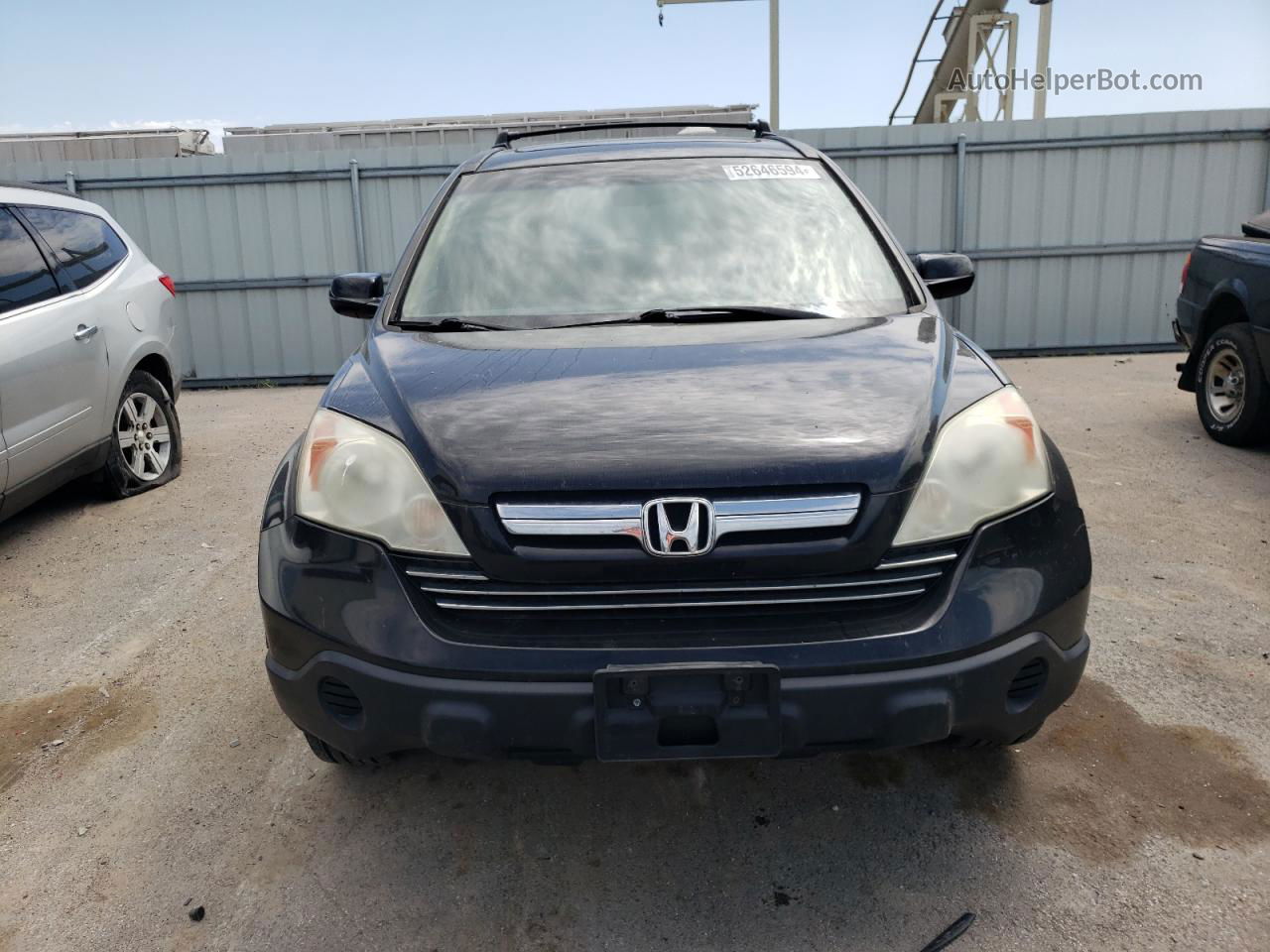 2009 Honda Cr-v Exl Black vin: 5J6RE487X9L006136