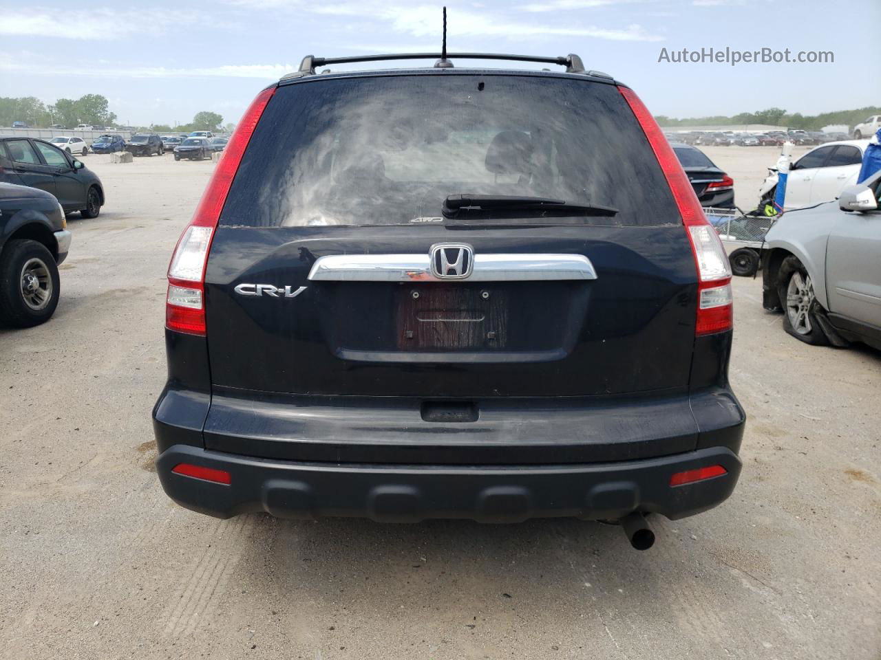 2009 Honda Cr-v Exl Черный vin: 5J6RE487X9L006136