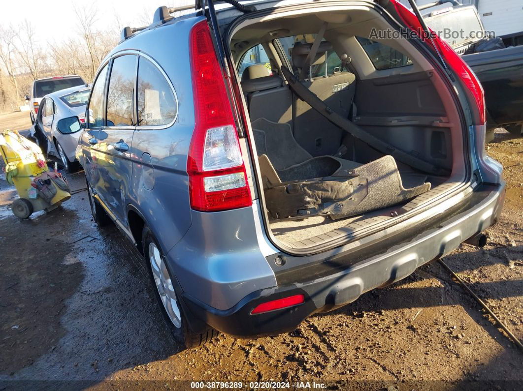 2009 Honda Cr-v Ex-l Light Blue vin: 5J6RE487X9L013524