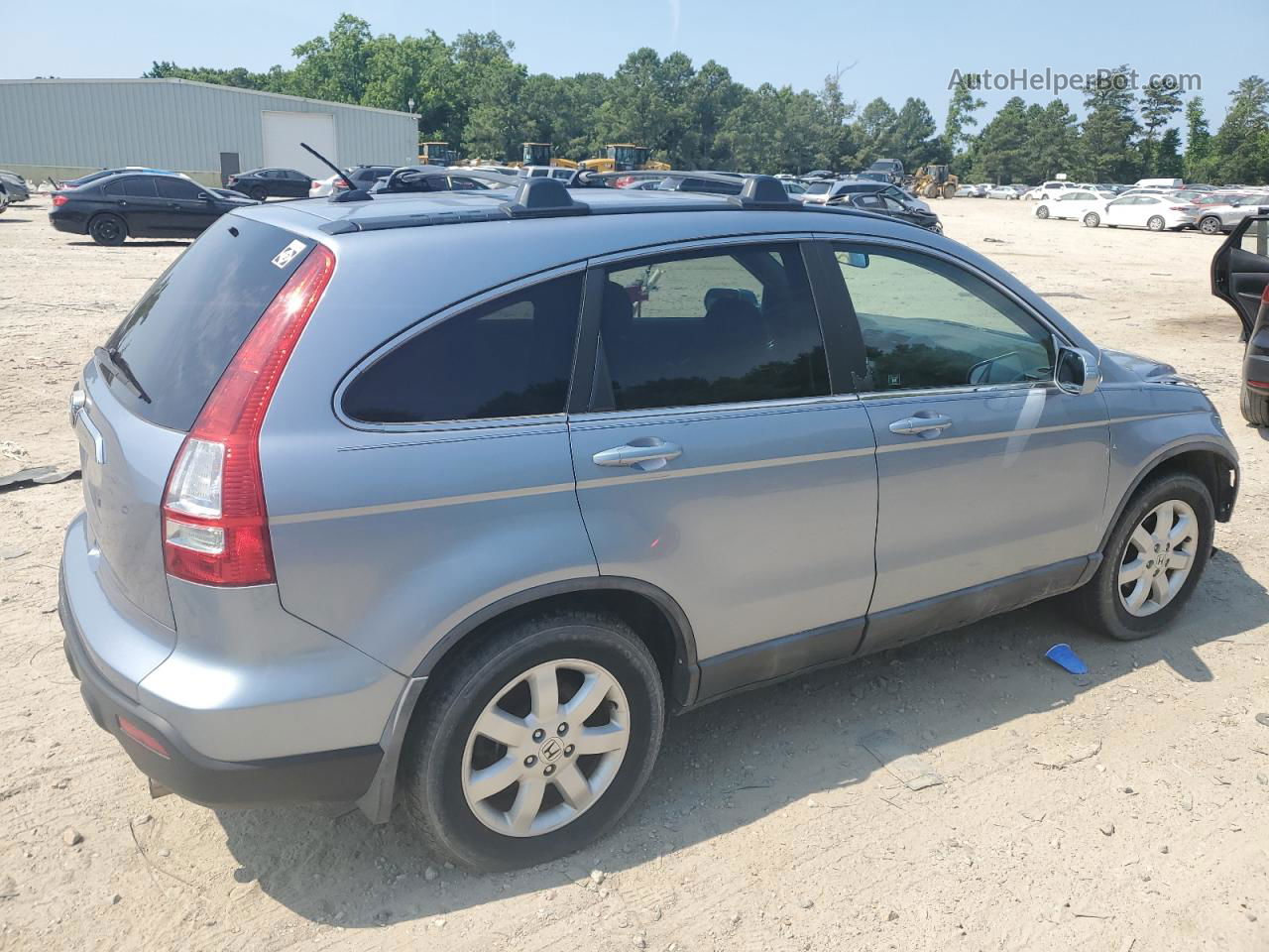 2009 Honda Cr-v Exl Blue vin: 5J6RE487X9L057037