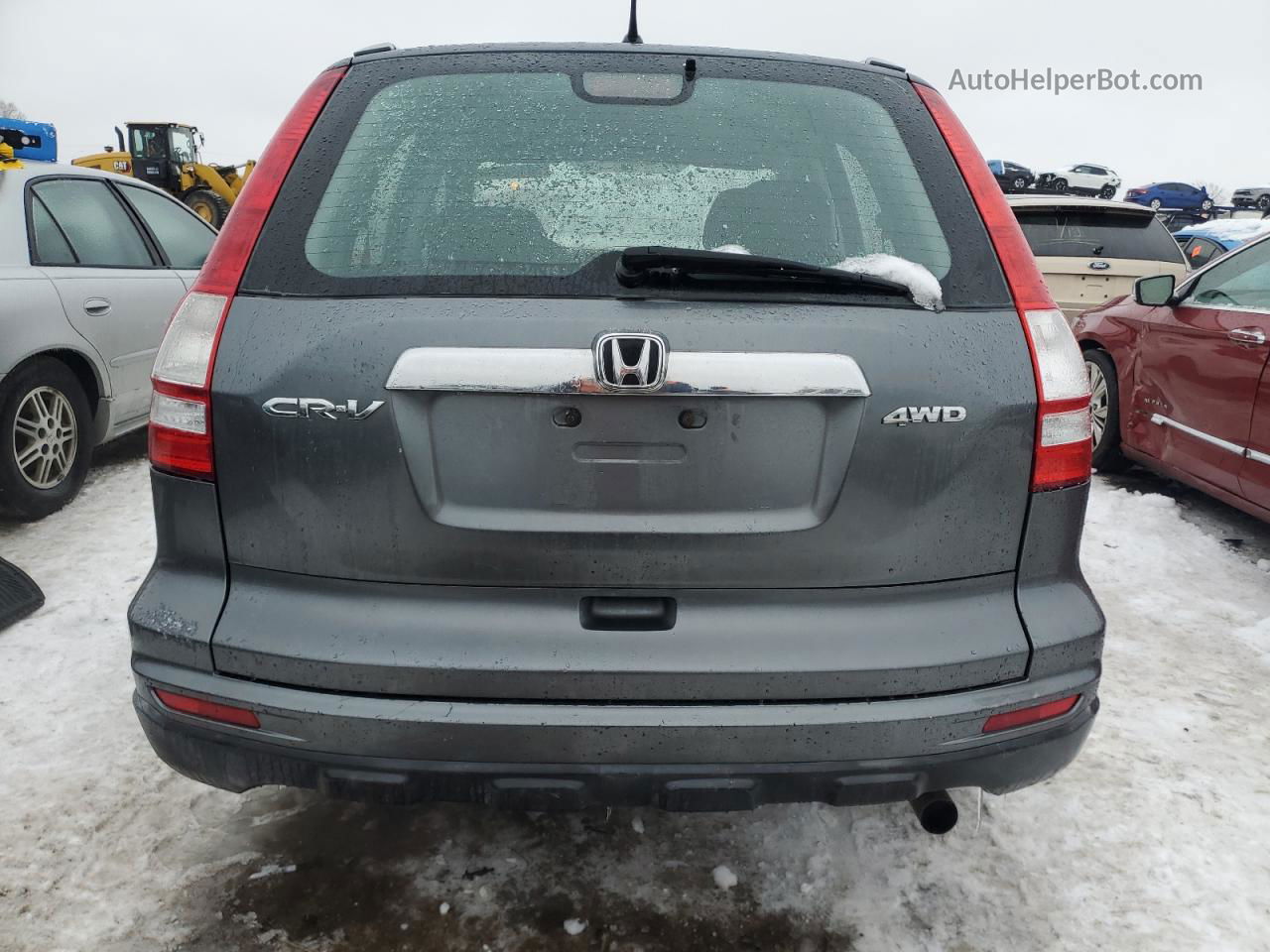 2010 Honda Cr-v Lx Gray vin: 5J6RE4H30AL016224