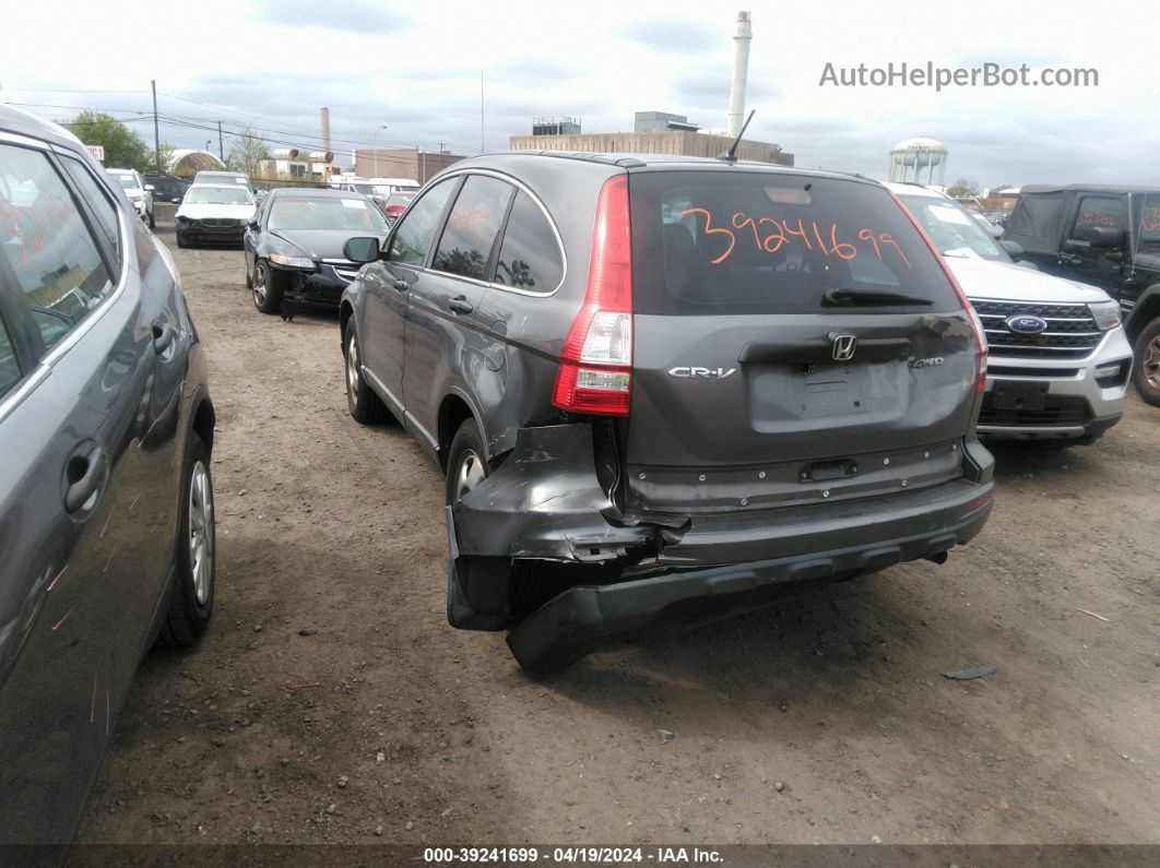 2010 Honda Cr-v Lx Gray vin: 5J6RE4H30AL052740