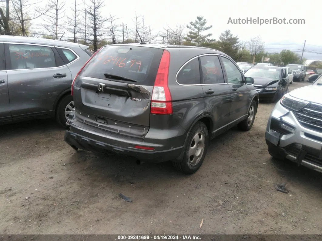 2010 Honda Cr-v Lx Серый vin: 5J6RE4H30AL052740