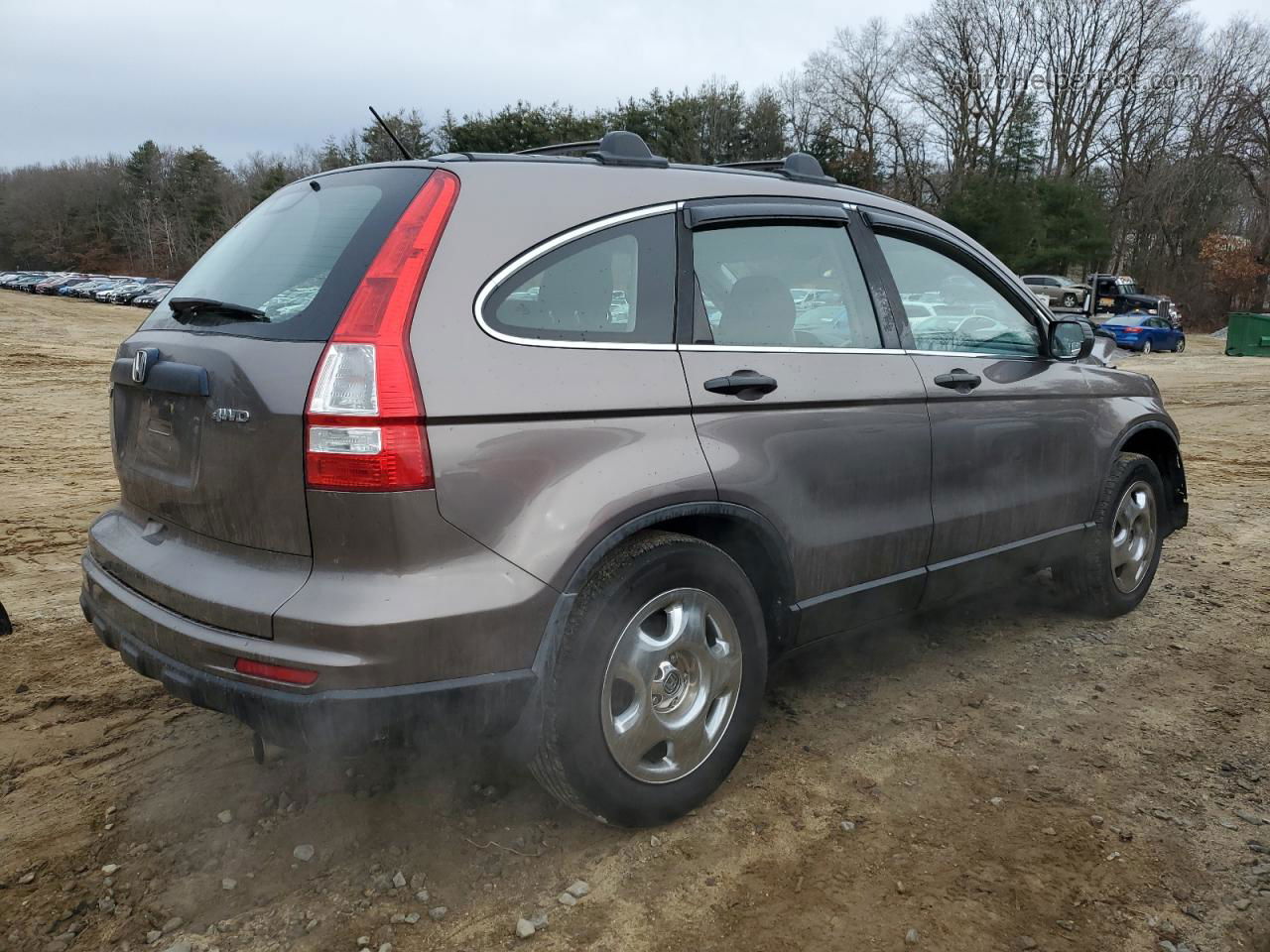 2010 Honda Cr-v Lx Gray vin: 5J6RE4H30AL093675