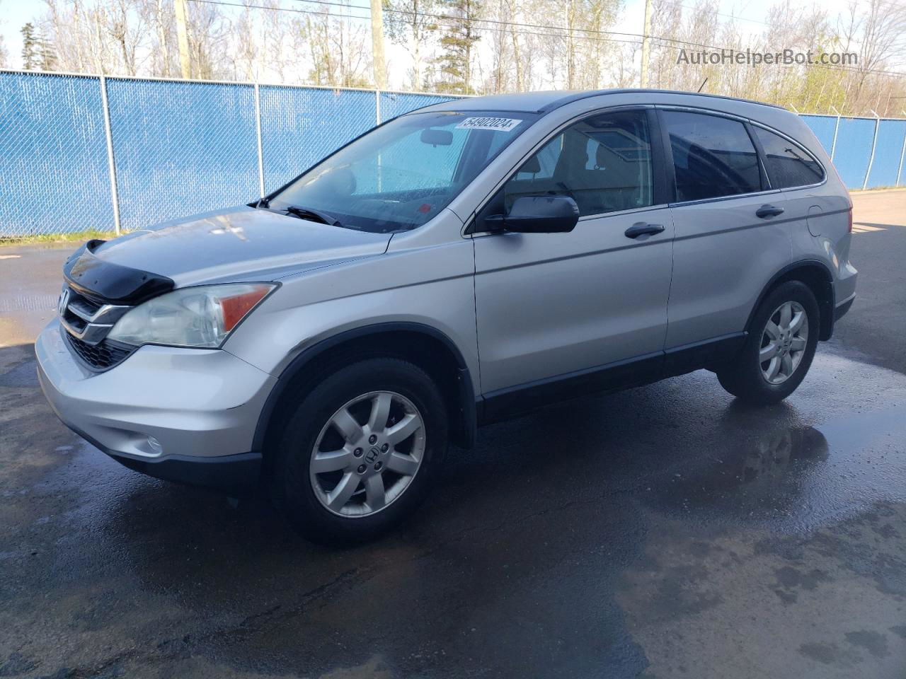 2010 Honda Cr-v Lx Silver vin: 5J6RE4H30AL820510