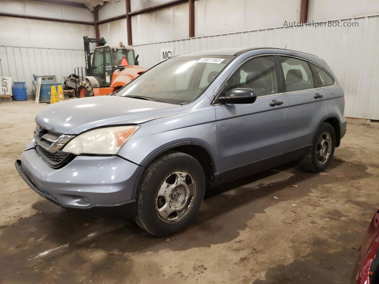 2010 Honda Cr-v Lx Синий vin: 5J6RE4H31AL072527