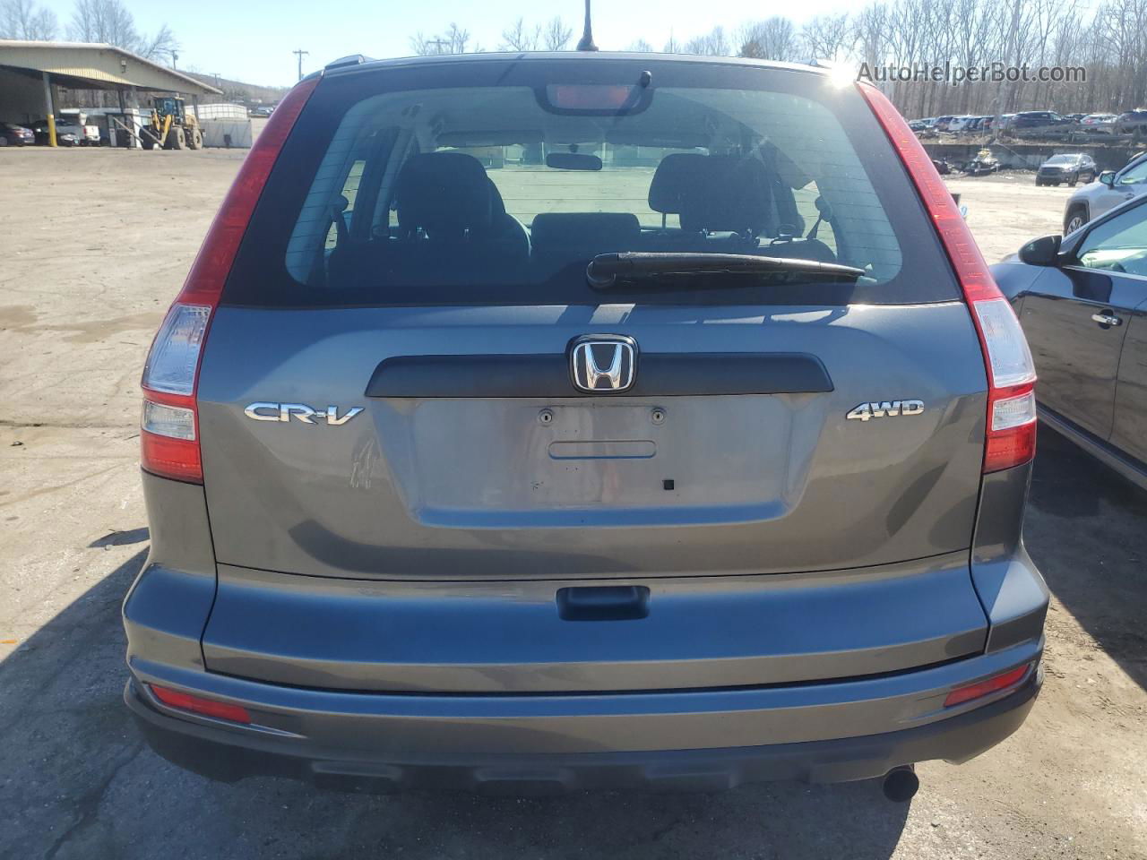 2010 Honda Cr-v Lx Gray vin: 5J6RE4H31AL083690