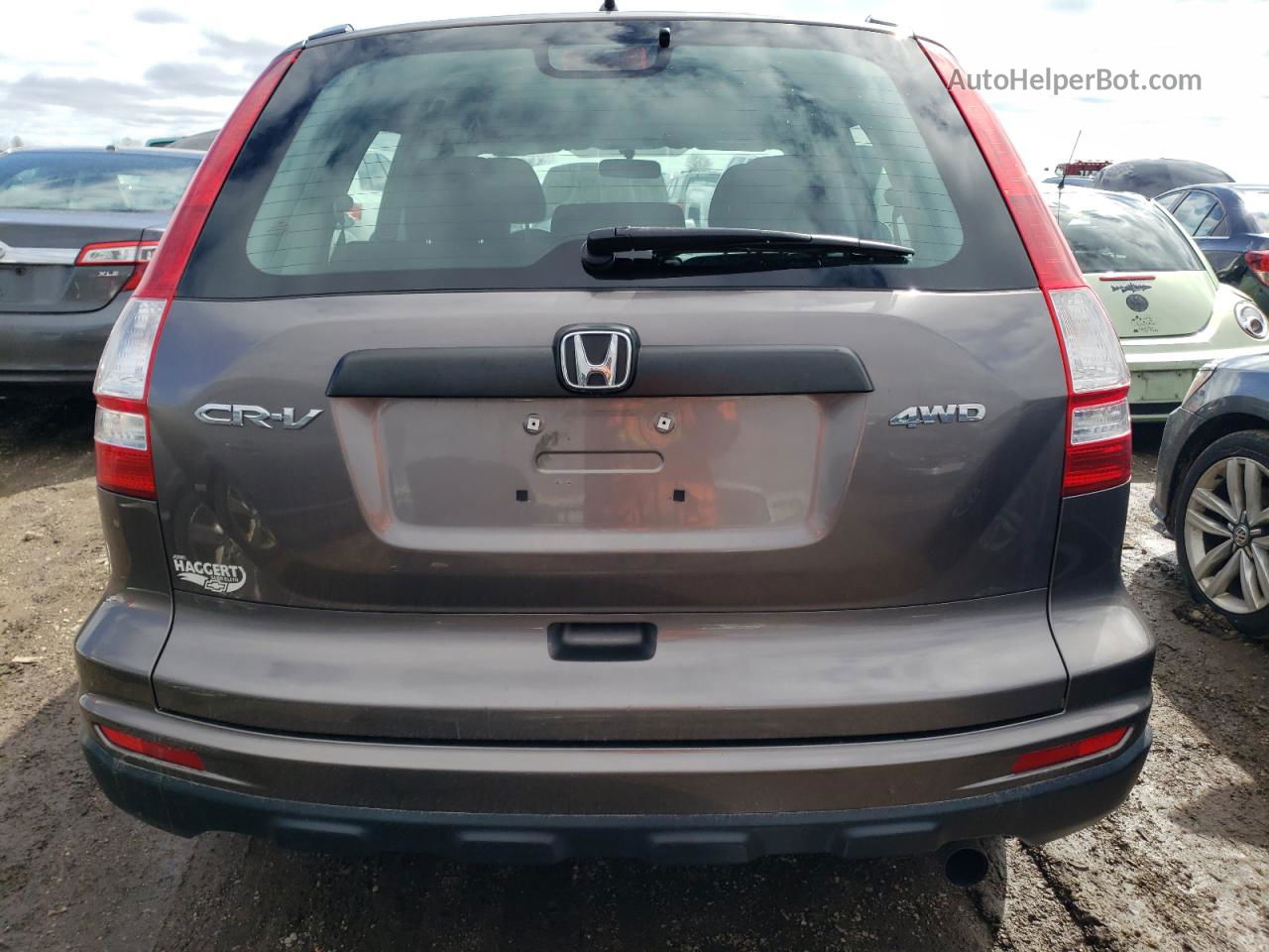 2010 Honda Cr-v Lx Gray vin: 5J6RE4H31AL093698