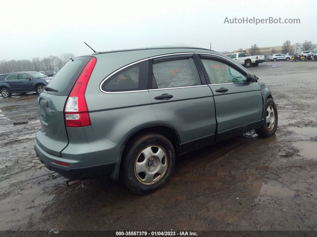 2010 Honda Cr-v Lx Gray vin: 5J6RE4H31AL097153