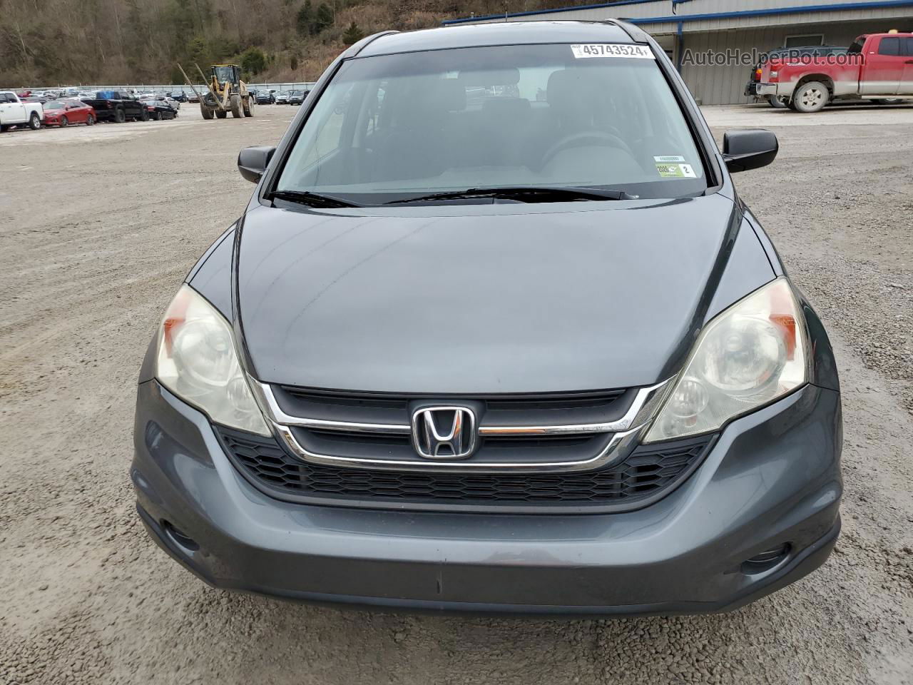 2010 Honda Cr-v Lx Gray vin: 5J6RE4H31AL102478