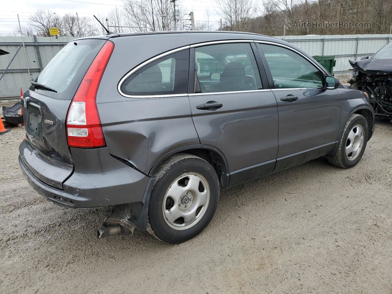 2010 Honda Cr-v Lx Gray vin: 5J6RE4H31AL102478